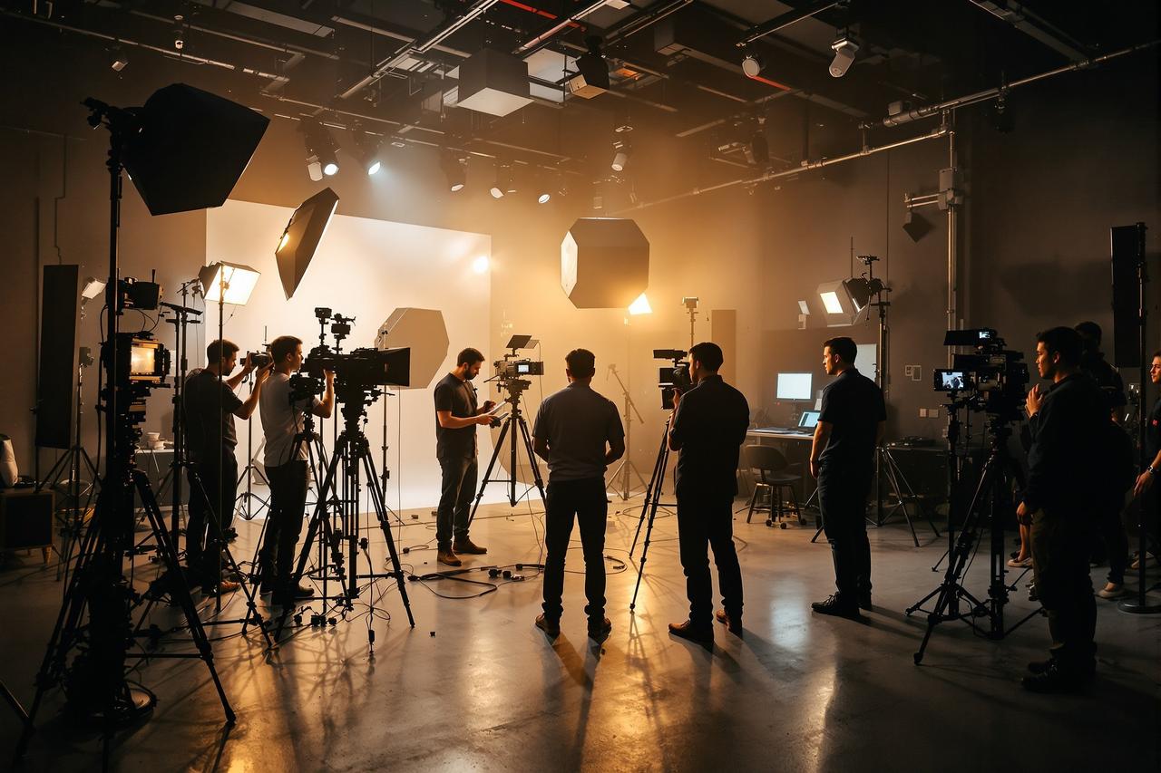 花都影视制作现场